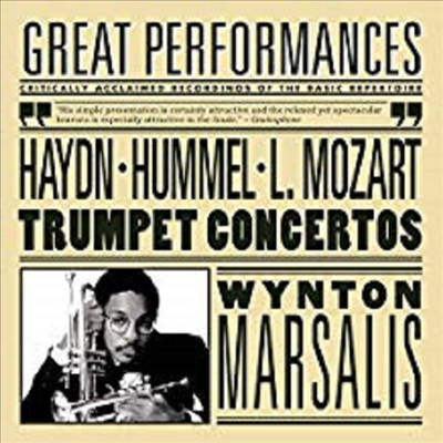 하이든, 훔멜, 레오폴트 모차르트 : 트럼펫 협주곡 (Haydn, Hummel, L.Mozart : Trumpet Concertos)(CD) - Wynton Marsalis