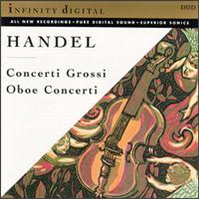 헨델: 합주 협주곡, 오보에 협주곡 (Handel:Conerto Grosso, Oboe Concertos)(CD) - Victor Hussu
