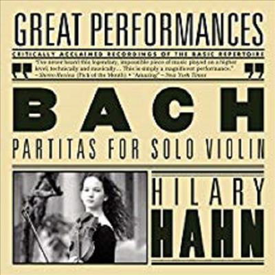 Hilary Hahn 바흐: 무반주 바이올린 소나타 3번, 파르티타 2, 3번 (Bach : Sonatas And Partitas For Violin Solo BWV1004-1006) 힐러리 한 