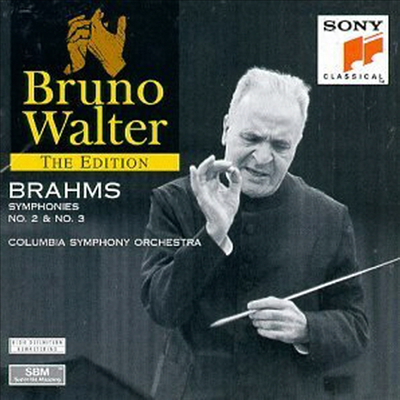 브람스 : 교향곡 2, 3번 (Brahms : Symphony No.2 Op.73, No.3 Op.90)(CD) - Bruno Walter