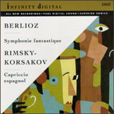 베를리오즈: 환상 교향곡, 스페인 기상곡 (Berlioz: Symphonie Fantastique, Rimsky-Korsakov: Capriccio Espagnol)(CD) - Jahni Mardjani