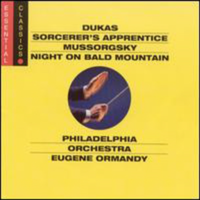베를리오즈:환상교향곡, 뒤카: 마법사의 제자, 무소르그스키: 전람회의 그림 (Berlioz: Symphonie fantastique, Dukas: Sorcerer's Apprentice, Mussorgsky: Night on Bald Mountain)(CD) - Eugene Ormandy