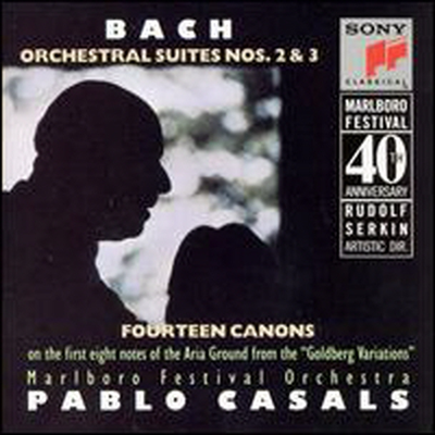 바흐: 관현악 모음곡 2, 3번 (Bach: Orchestral Suites Nos.2 & 3)(CD) - Pablo Casals