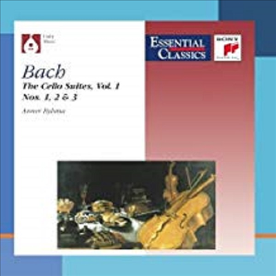 바흐 : 무반주 첼로 조곡 1-3번 (Bach : Suites for Violoncello Solo BWV 1007-1009) (CD-R) - Anner Bylsma