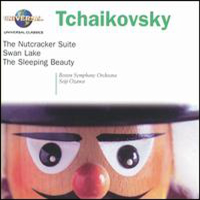 차이코프스키: 3대 발레 모음곡 - 하이라이트 (Tchaikovsky: Selections from The Nutcracker, Swan Lake, Sleeping Beauty Suite)(CD) - Seiji Ozawa