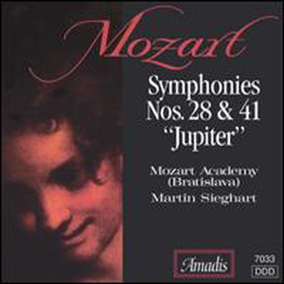모차르트: 교향곡 28, 41번 '주피터' (Mozart: Symphonies Nos.28 & 41 'Jupiter') - Martin Sieghart