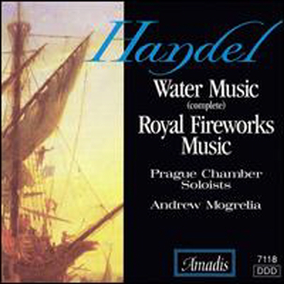 헨델: 수상 음악, 왕궁의 불꽃놀이 (Handel: Water Music, Royal Fireworks Music)(CD) - Handel