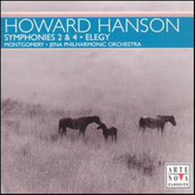 핸슨: 교향곡 2, 4번, 엘리지 (Hanson: Symphonies Nos.2 & 4; Elegy) - David Montgomery