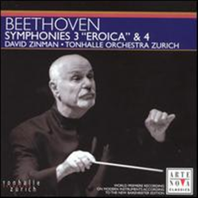 베토벤: 교향곡 3 '영웅', 4번 (Beethoven: Symphonies No.3 Eroica' & 4) - David Zinman