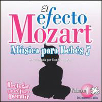 아가를 위한 모차르트 효과, 1집 (Efecto Mozart: Musica Para Bebes, Vol.1)(CD) - Janos Sebestyen