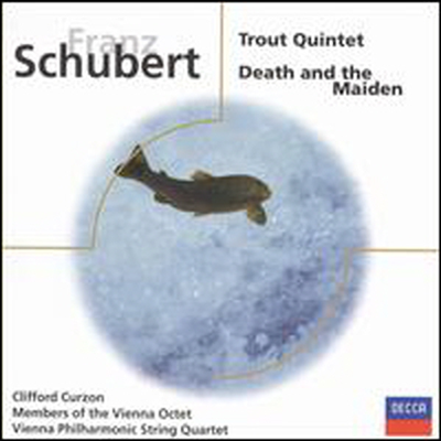 슈베르트: 피아노 오중주 '송어', 현악 사중주 '죽음과 소녀' (Schubert: Trout Quintet, Death & the Maiden)(CD) - Clifford Curzon
