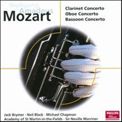 모차르트: 클라리넷 협주곡, 오보에 협주곡, 바순 협주곡 (Mozart: Clarinet Concerto, Oboe Concerto, Bassoon Concerto) - Jack Brymer