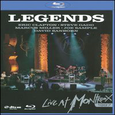 Eric Clapton/Steve Gadd/Marcus Miller/David Sanborn/Joe Sample - Legends : Live at Montreux 1997 (Blu-ray)