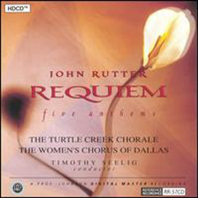 루터: 레퀴엠, 앤섬 (Rutter: Requiem, Anthems) (HDCD) - Timothy Seelig