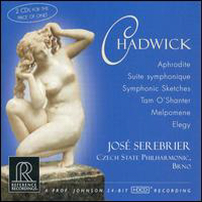 차드윅: 아프로디테, 교향적 모음곡, 교향적 스케치 (Chadwick: Aphrodite, Suite Symphonique, Symphonic Sketches) (2HDCD) - Jose Serebrier