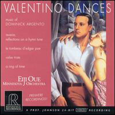 아르겐토 : 발렌티노 댄스 (Argento : Valentino Dances) (HDCD) - Eiji Oue