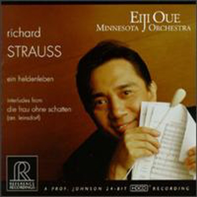 R. 슈트라우스 : 교향시 '영웅의 생애', '그림자가 없는 여인' 간주곡 (R. Strauss : Ein Heldenleben Op.40, Interludes From Die Frau Ohne Schatten) (HDCD) - Eiji Oue