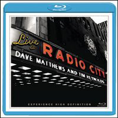 Dave Matthews And Tim Reynolds - Live at Radio City Music Hall (2Blu-ray)