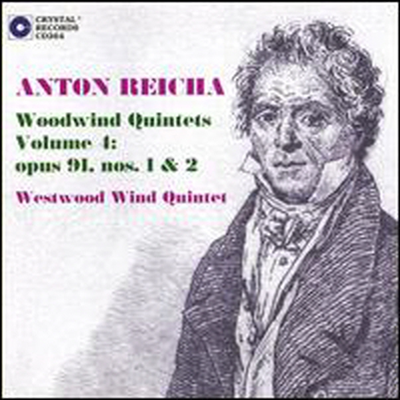 라이하: 목관 오중주 (Reicha: Woodwind Quintets Op.91 Nos.1 &amp; 2)(CD) - Westwood Wind Quintet