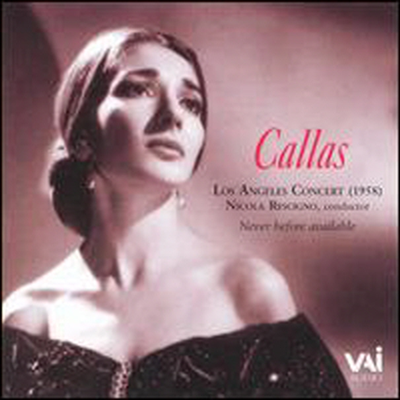 마리아 칼라스 - 1958년 로스 엔젤레스 콘서트 실황 (Maria Callas - Los Angeles Concert, 1958)(CD) - Maria Callas