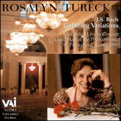 바흐: 골드베르크 변주곡 (Bach: Goldberg Variations)(CD) - Rosalyn Tureck