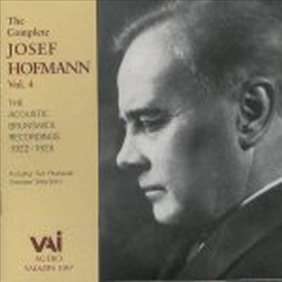 요셉 호프만 4집 - 브론스윅 어쿼스틱 레코딩 (The Complete Josef Hofmann Vol 4 - Brunswick Recordings)(CD) - Josef Hofmann
