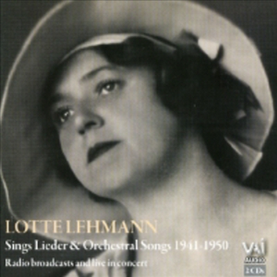 로테 레만 : 가곡, 관현악 반주에 의한 노래 (Lotte Lehmann : Lieder, Orchestral Songs, 1941-1950) (2CD) - Lotte Lehmann