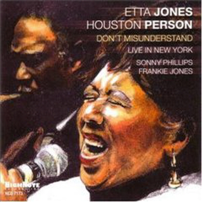 Etta Jones &amp; Houston Person - Don&#39;t Misunderstand (CD)