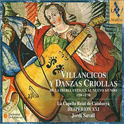 빌란치코와 크리올라 춤곡 (Villancicos y Danzas Criollas)(CD) - Jordi Savall