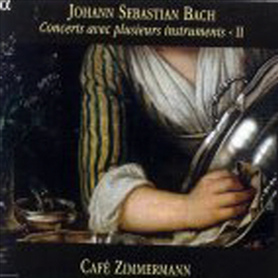 바흐 : 협주곡 2집 (Bach : Concerts Avec Plusieurs Instruments II - BWV1048, 1043, 1066, 1060)(CD) - Ensemble Cafe Zimmermann