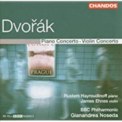 드보르작 : 피아노 협주곡, 바이올린 협주곡 (Dvorak : Piano Concerto Op.33, Violin Concerto Op.53)(CD) - James Ehnes