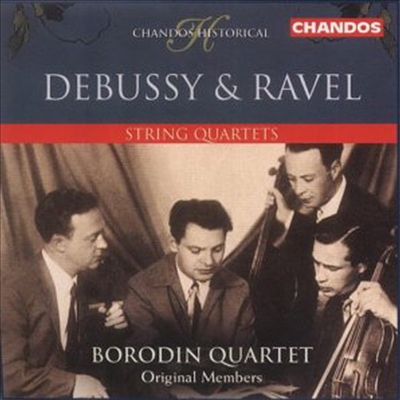 드뷔시, 라벨: 현악 4중주 (Debussy, Ravel : String Quartets)(CD) - Borodin Quartet