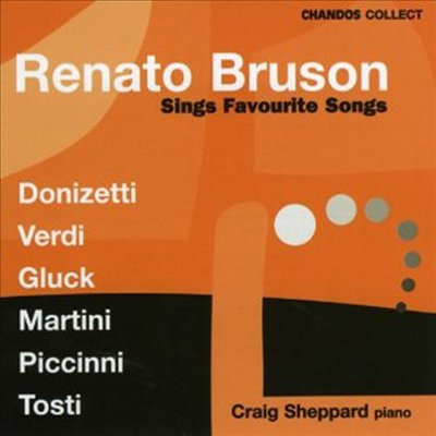바리톤의 거장 레나토 브루손의 유명 성악집 (Renato Bruson - Favourite Songs)(CD) - Renato Bruson