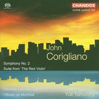 코릴리아노 : 교향곡 2번, 영화 '레드 바이올린' 모음곡 (Corigliano : Symphony No.2, Suite From The Film 'The Red Violin') (SACD Hybrid) - Eleonora Turovsky