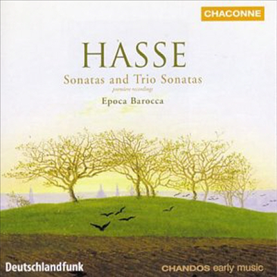 하세 : 소나타와 트리오 소나타 (Hasse : Sonatas &amp; Trio Sonatas)(CD) - Epoca Barocca