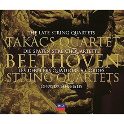 베토벤 : 후기 현악사중주집 11-16번 (Beethoven : The Late String Quartets Op.127, Op.131, Op.132, Op.35, Op.95, Op.130) (3CD) - Takacs Quartet