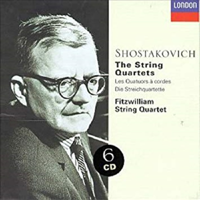 쇼스타코비치 : 현악 사중주곡 (Shostakovich : The String Quartets) (6CD) - Fitzwilliam String Quartet