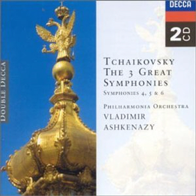 차이코프스키 : 교향곡 4-6번 `비창` (Tchaikovsky : Symphonies Nos.4-6 'Pathetique`) (2CD) - Vladimir Ashkenazy