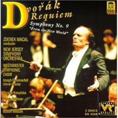 드보르작 : 레퀴엠, 교향곡 9번 (Dvorak : Requiem Op.89, Symphony No.9 Op.95 'From The New World') (2CD) - Antonin Dvorak