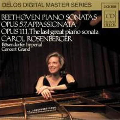 베토벤 : 피아노 소나타 23번 '열정', 32번 (Beethoven : Piano Sonata No.23 Op.57 'Appassionata', Piano Sonata No.32 Op.111)(CD) - Carol Rosenberger