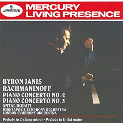 라흐마니노프 : 피아노 협주곡 2, 3번 (Rachmaninov : Piano Concerto No.2 Op.18 & No.3 Op.30)(CD) - Byron Janis