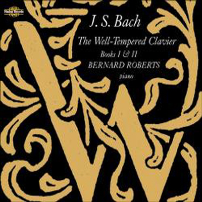 바흐 : 평균율 클라비어 1, 2권 (Bach : Well-Tempered Clavier Books I & II BWV846-893) (4CD) - Bernard Roberts