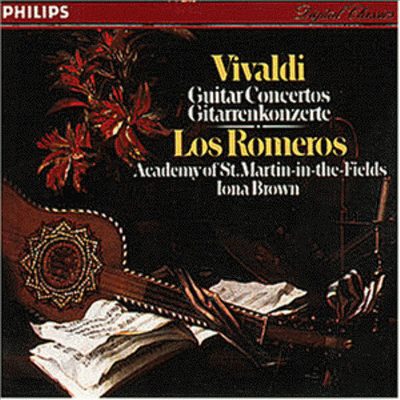 비발디 : 기타 협주곡집 (Vivaldi : Guitar Concertos RV580, 532, 356, 425, 93)(CD) - Los Romeros
