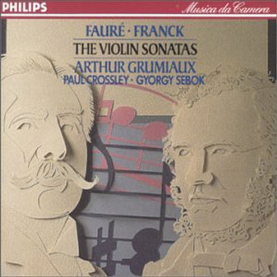 포레, 프랑크 : 바이올린 소나타 (Faure, Franck : Violin Sonatas)(CD) - Arthur Grumiaux