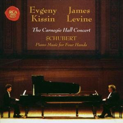 카네기 홀 공연 실황 - 슈베르트 : 네 손을 위한 피아노 작품 (The Carnegie Hall Concert - Schubert : Piano Music For Four Hands) (2CD) - Evgeny Kissin