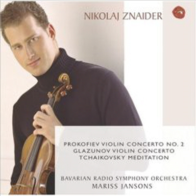 프로코피에프, 글라주노프 : 바이올린 협주곡, 차이코프스키 : 메디테이션 (Prokofiev, Glazunov : Violin Concertos, Tchaikovsky : Meditation Op.21)(CD) - Nikolaj Znaider