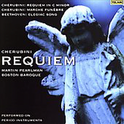 케루비니 : 레퀴엠 1번 C단조, 장송 행진곡, 베토벤 : 엘레지 송 (Cherubini : Requiem No.1, Funeral March, Beethoven : Elegiac song)(CD) - Martin Pearlman