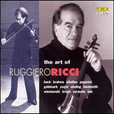 루지에로 리치의 예술 (The Art of Ruggiero Ricci) (5CD) - Ruggiero Ricci