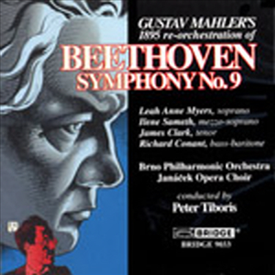 베토벤 : 교향곡 9번 - 말러 편곡판 (Beethoven : Symphony No.9 Op.125 - 1895 Mahler Edition)(CD) - Peter Tiboris