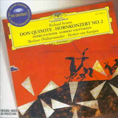 R. 슈트라우스 : 돈 키호테 Op.35 & 호른 협주곡 2번 (R. Strauss : Don Quixote & Horn Concerto No.2)(CD) - Herbert Von Karajan